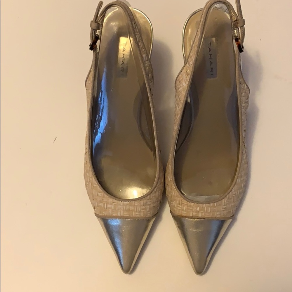 Tahari slingbacks